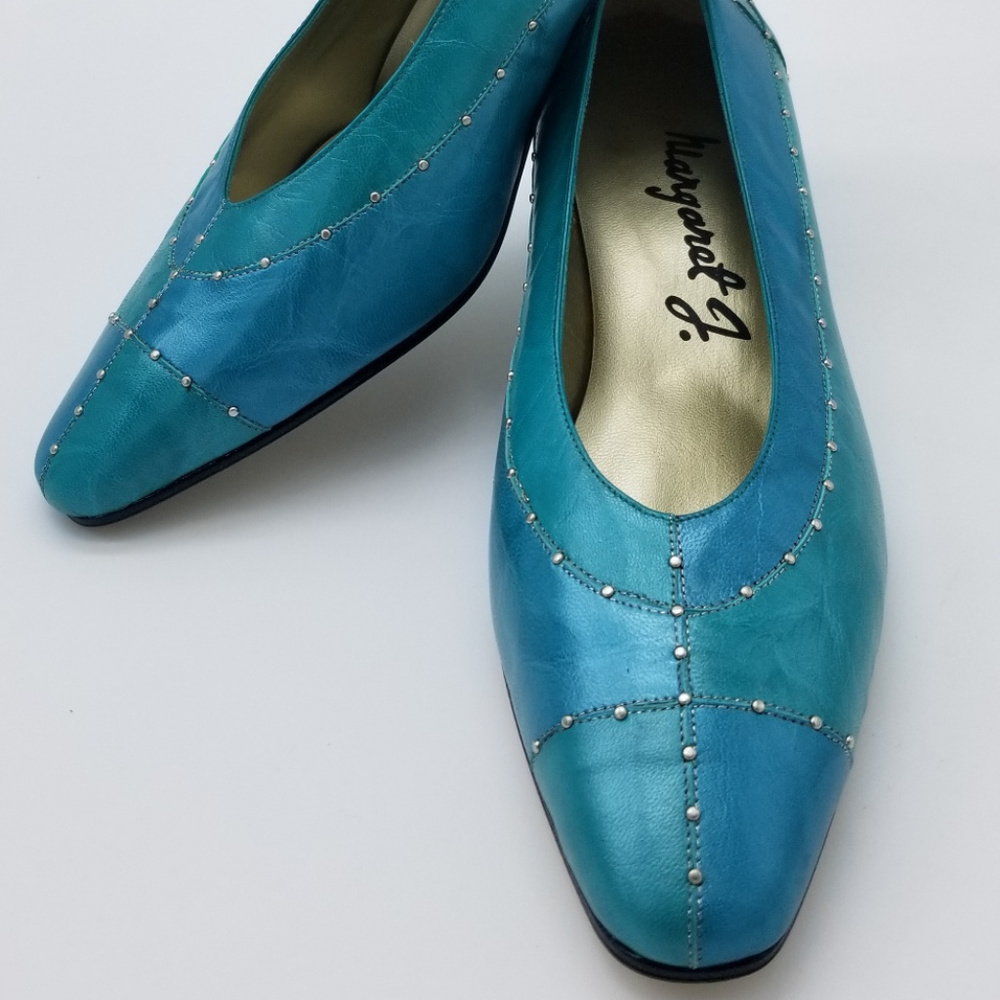 Margaret M Blue Women's Heels